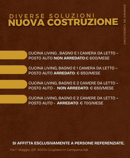 APPARTAMENTI IN AFFITTO